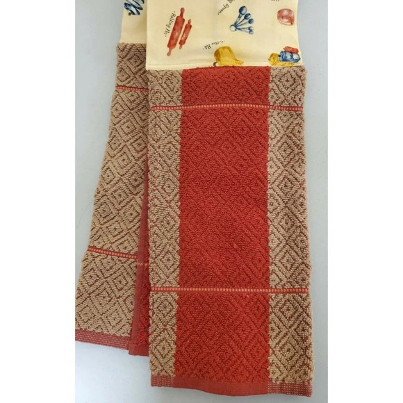 Handmade Kitchen Boa Over Shoulder Scarf Towel - Picture 3 of 4